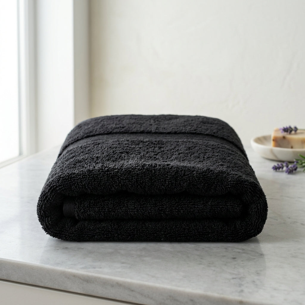 Black | Aaliyan's Signature Bath Towel