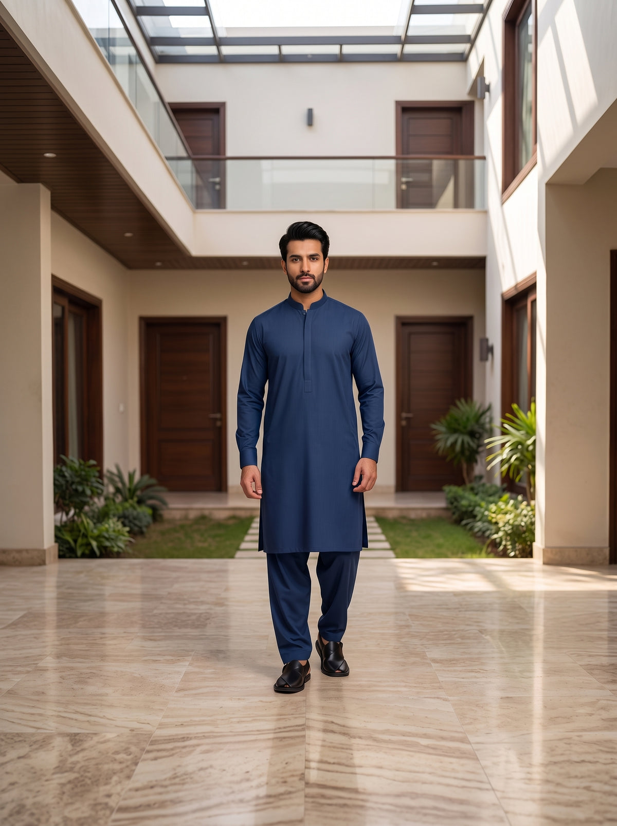 Midnight Blue | Royal Cotton Latha