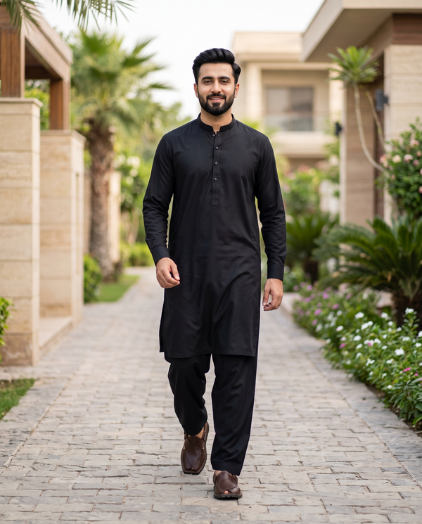 Royal Cotton Latha - Black
