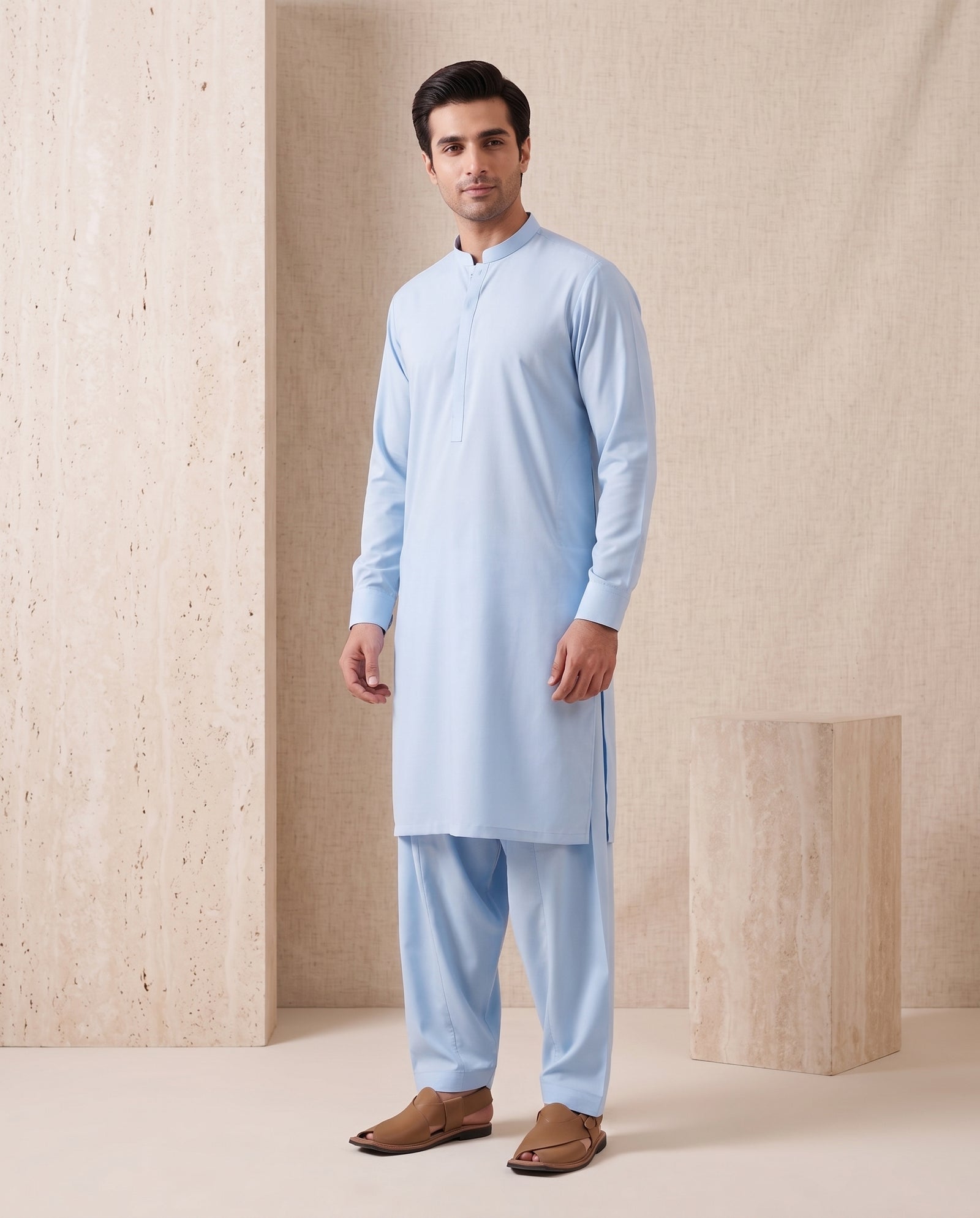 Ice Blue | Premium Wash & Wear