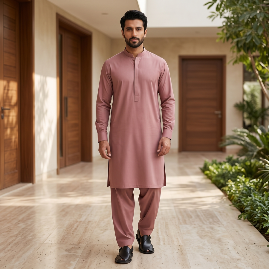 Royal Cotton Latha - Old Rose