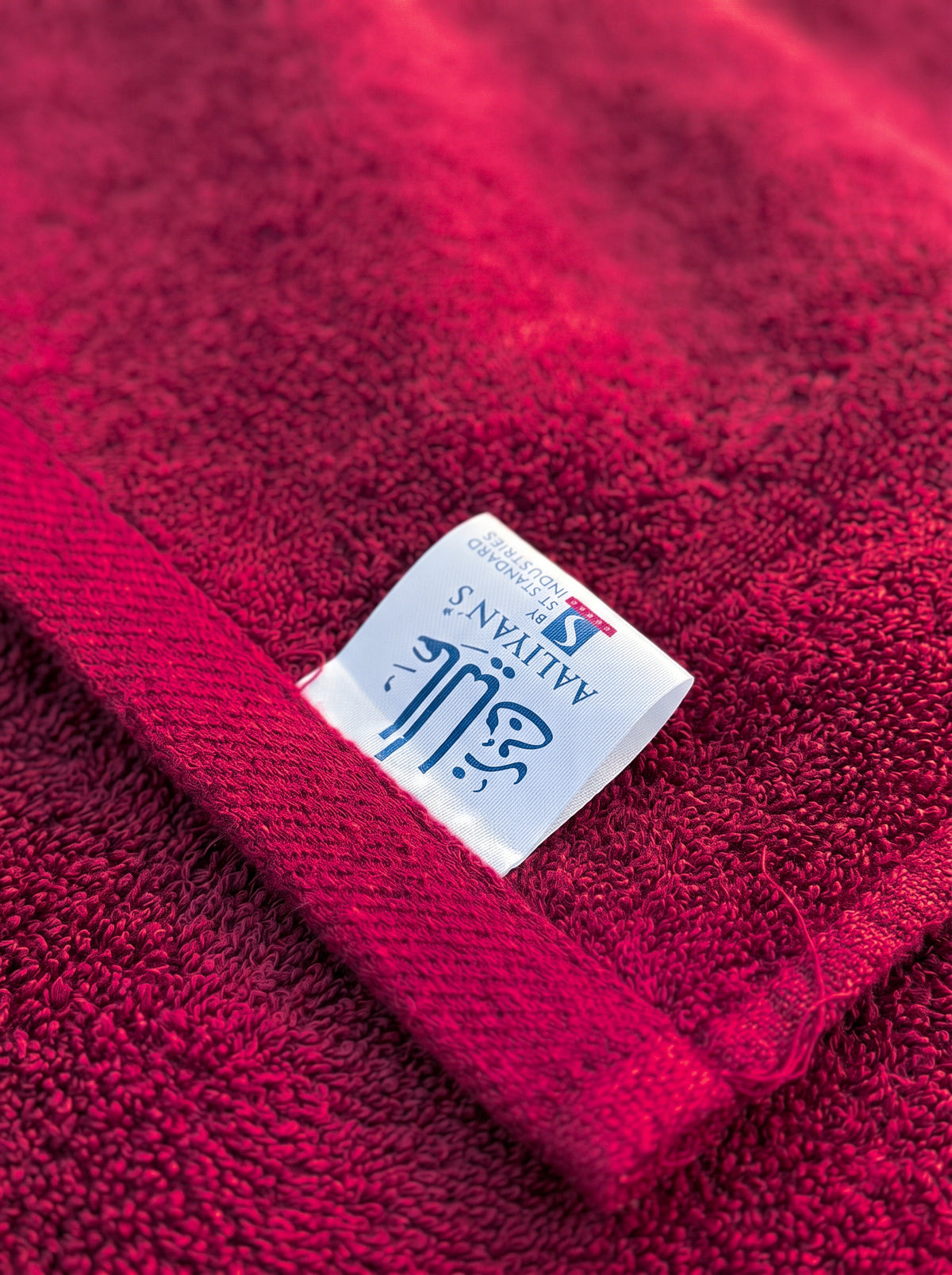 Red | Aaliyan's Signature Bath Towel