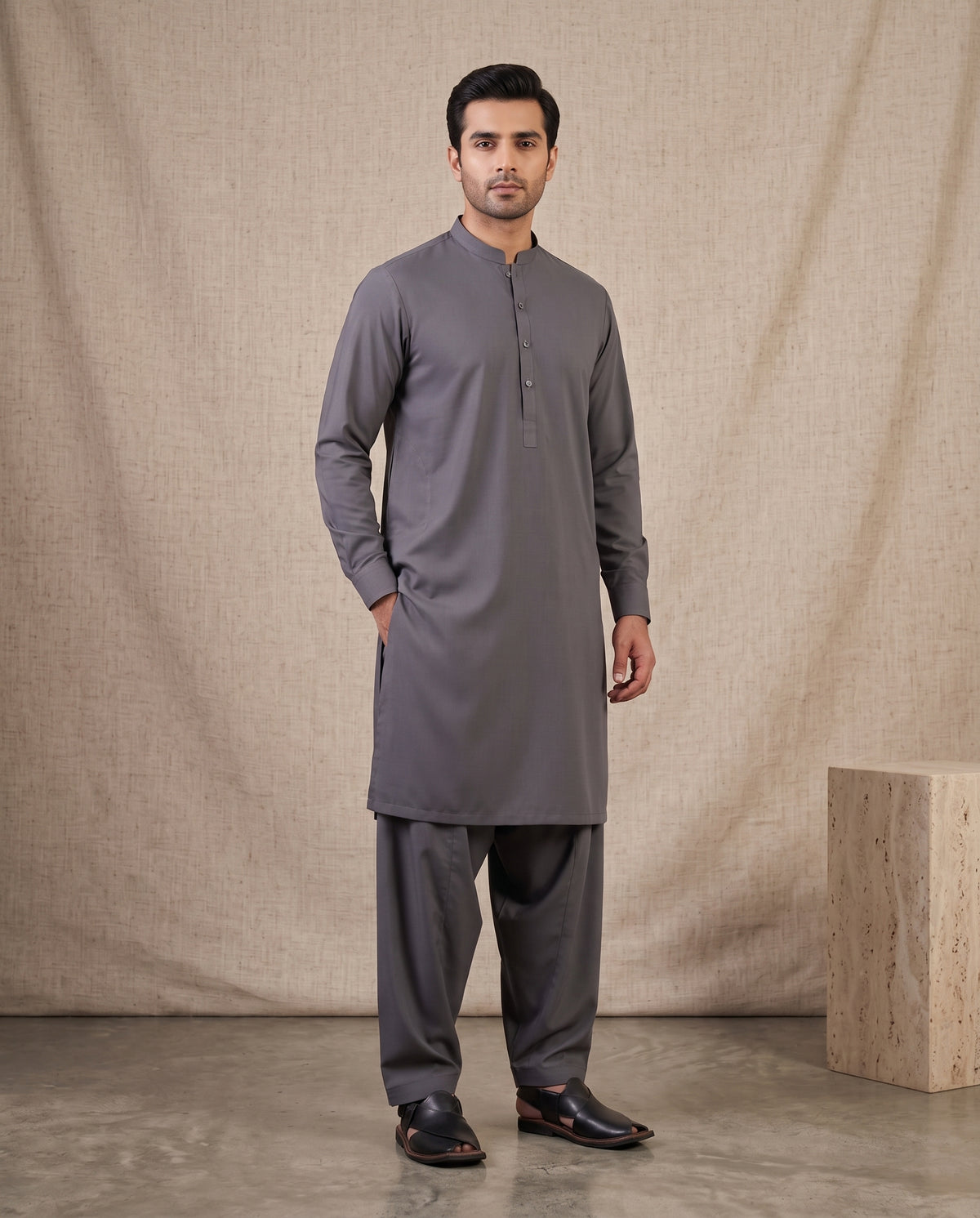 Grey | Premium Wash & Wear