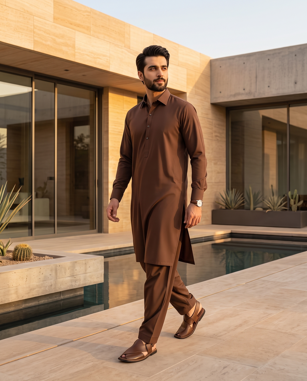 Executive Wash & Wear - Brown