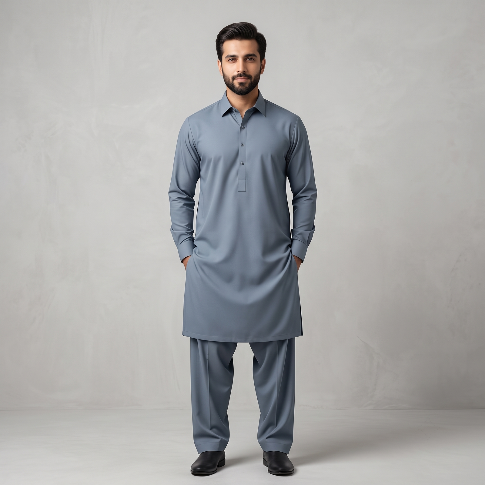 Elite Wash & Wear - Slate Blue