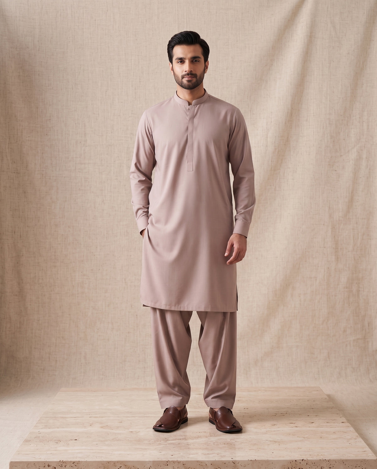 Light Peach | Premium Wash & Wear
