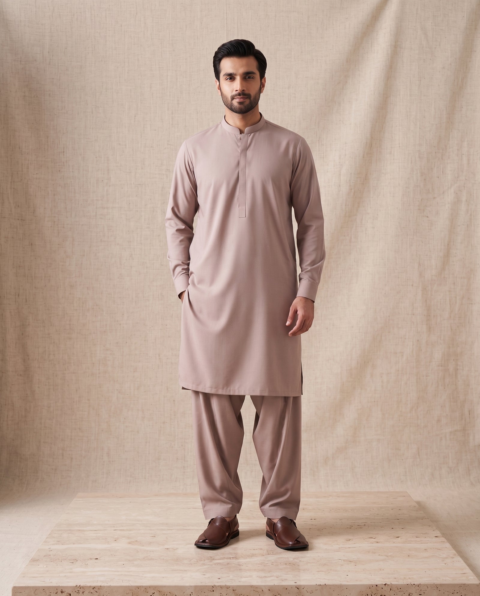 Light Peach | Premium Wash & Wear