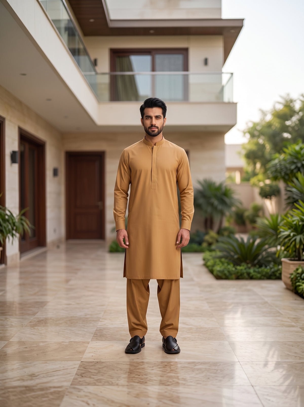 Orche Camel | Royal Cotton Latha