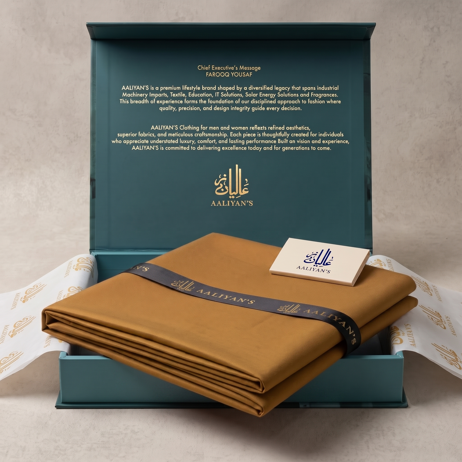Executive Wash & Wear - Mustard Gold