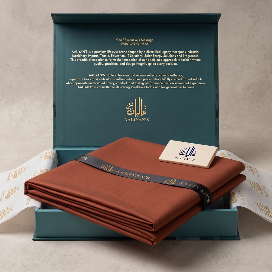 Executive Wash & Wear - Rust Brown